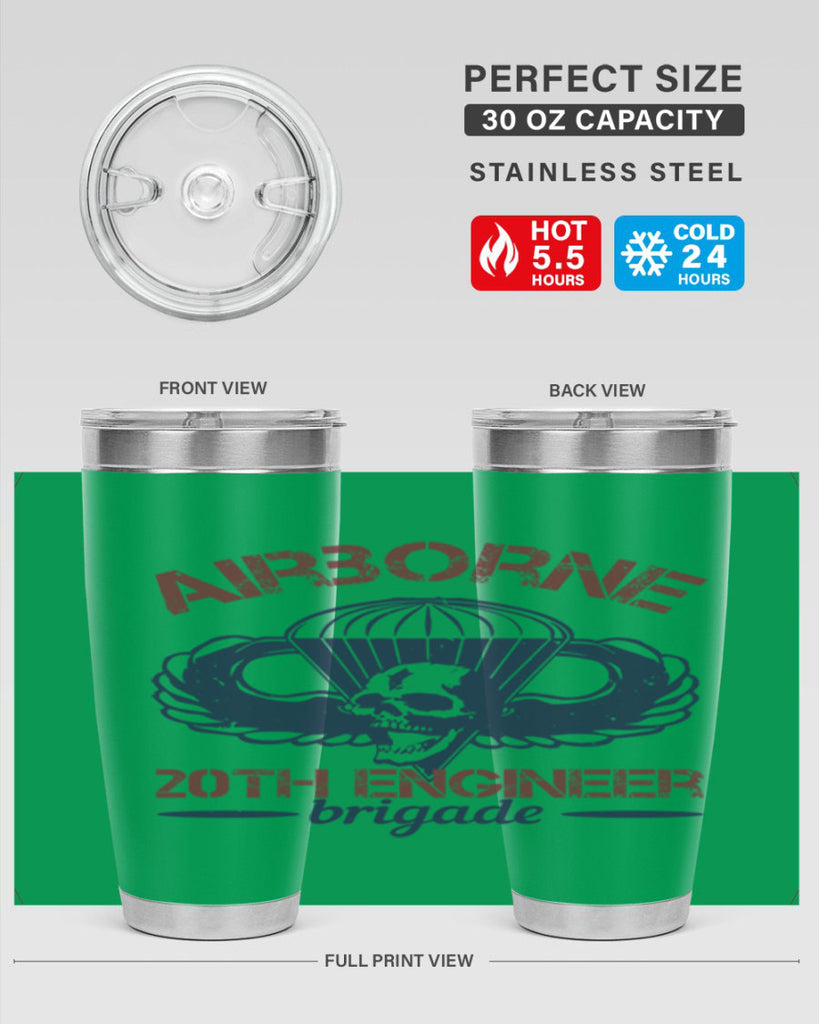 AIRBORNE TH ENGINEER BRIGADE Style 72#- engineer- tumbler