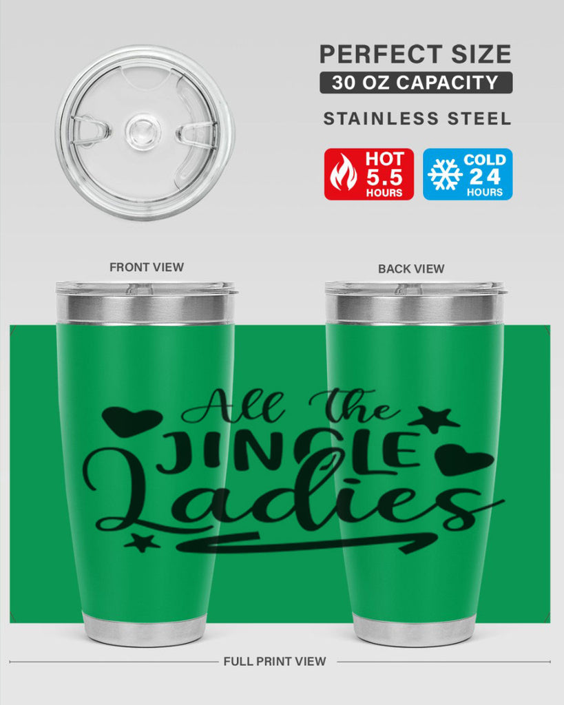 All The Jingle Ladies 4#- fashion- Cotton Tank