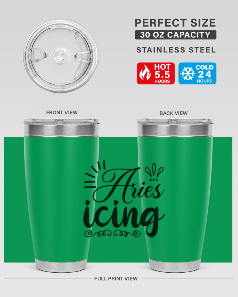 Ariesicing 105#- zodiac- Tumbler