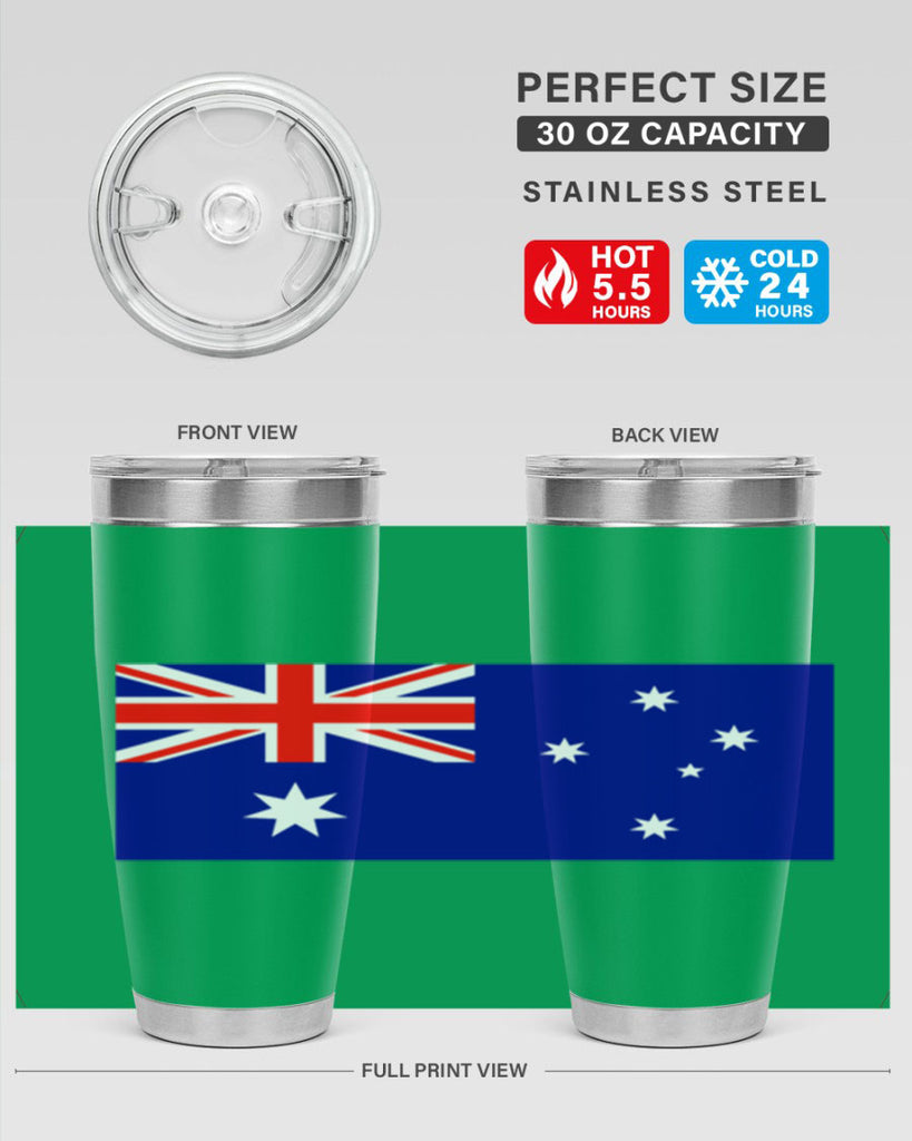 Australia 189#- world flags- Tumbler