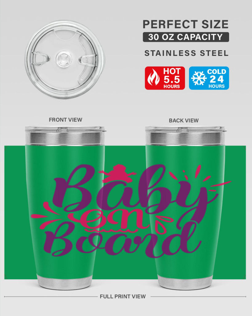 Baby On Board Style 289#- baby- tumbler
