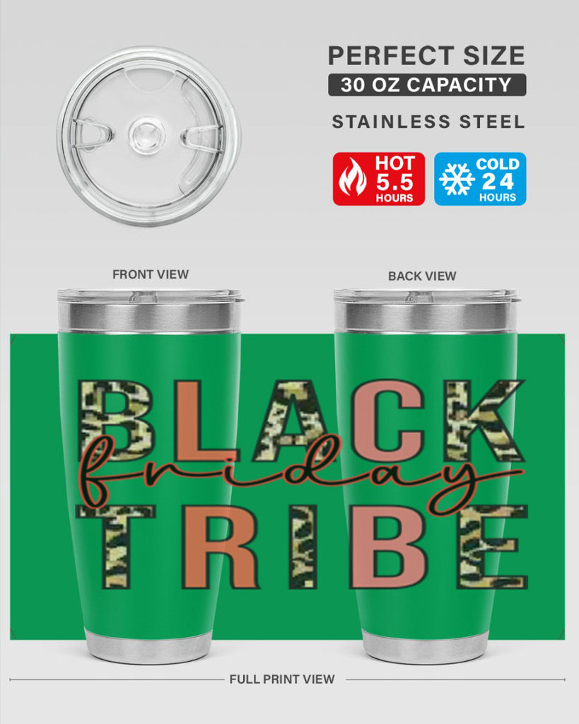 Black friday tribe 46#- fall- Tumbler