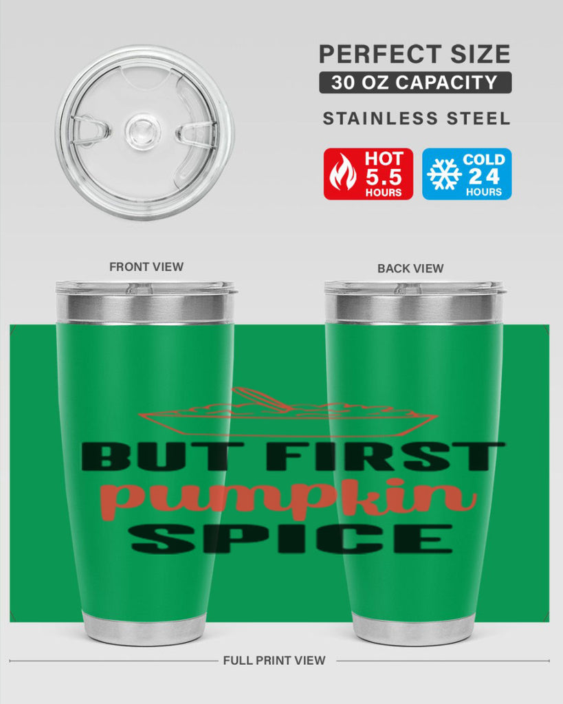 But first pumpkin spice 55#- fall- Tumbler