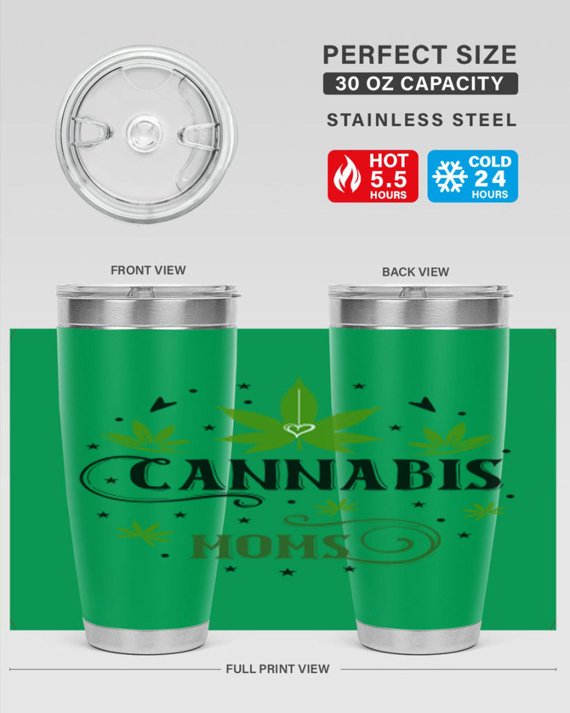 Cannabis Moms 51#- marijuana- Tumbler