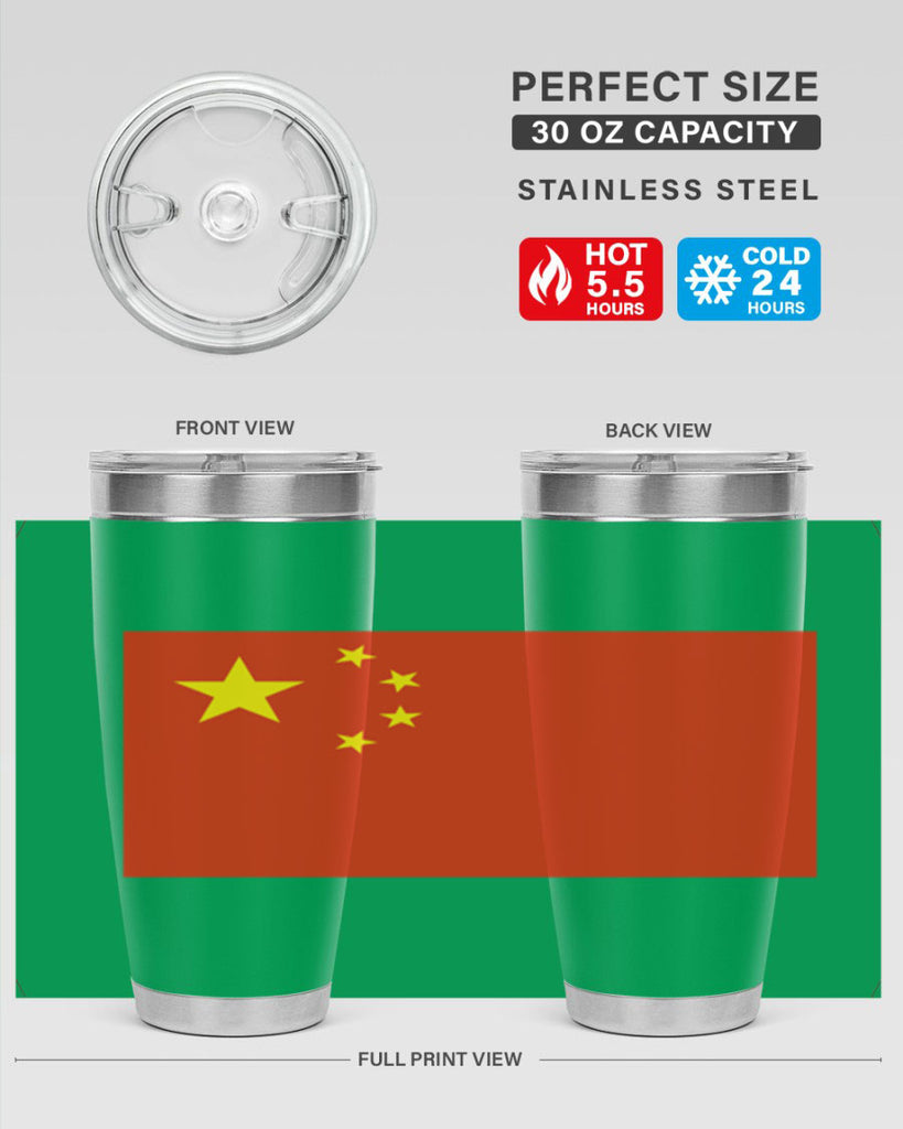 China 162#- world flags- Tumbler