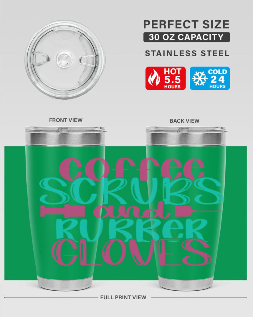 Coffee Scrubs And Rubber Gloves Style Style 210#- nurse- tumbler
