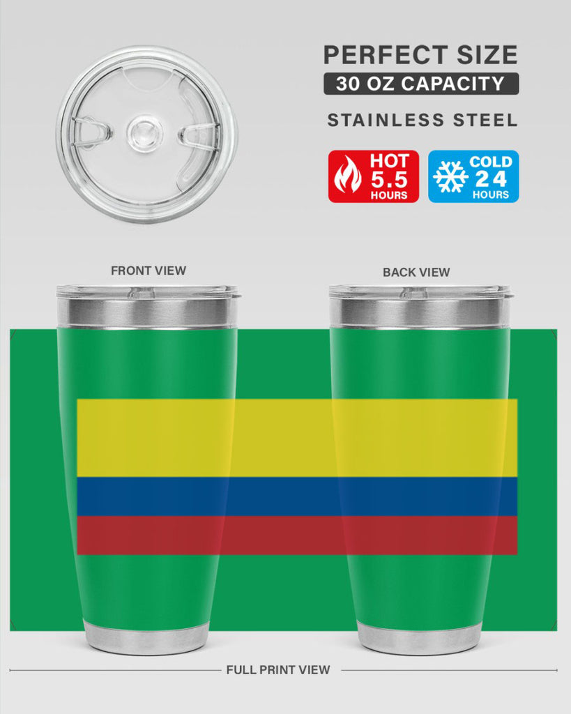 Colombia 161#- world flags- Tumbler