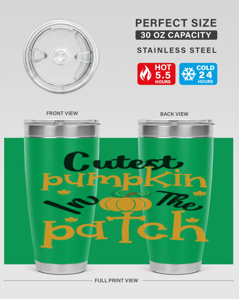 Cutestpumpkininthepatch 66#- fall- Tumbler
