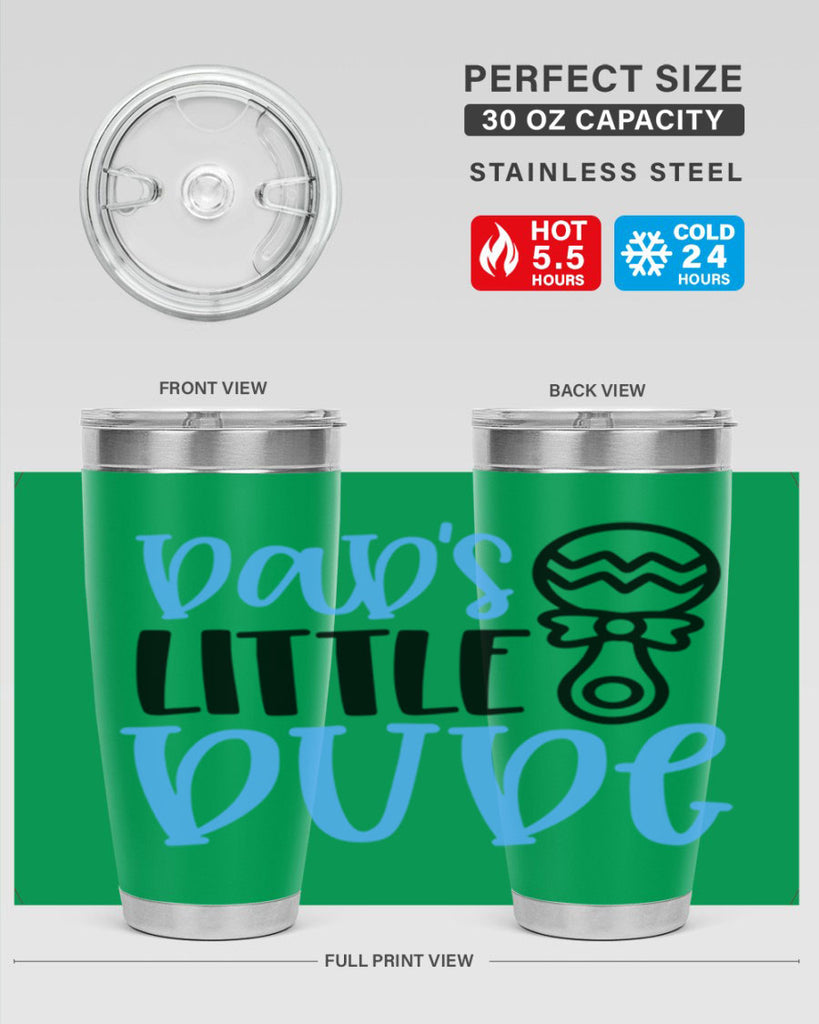 Dads Little Dude Style 102#- baby- tumbler