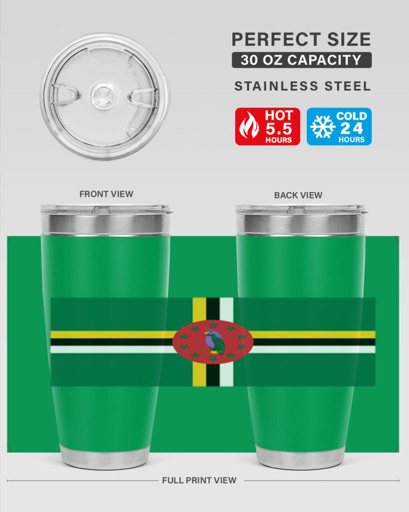 Dominica 149#- world flags- Tumbler