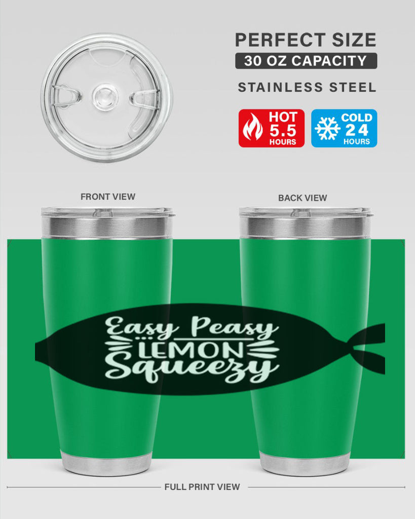 Easy peasy lemon squeezy 159#- mermaid- Tumbler