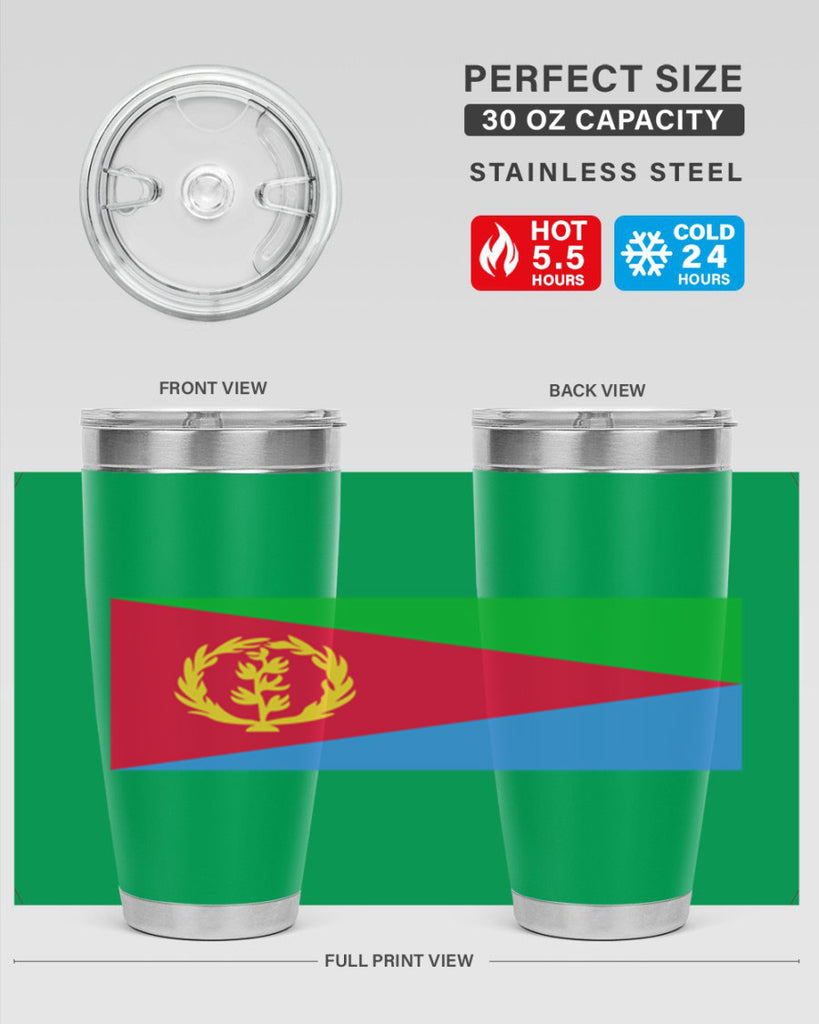 Eritrea 143#- world flags- Tumbler