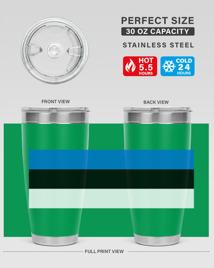 Estonia 142#- world flags- Tumbler