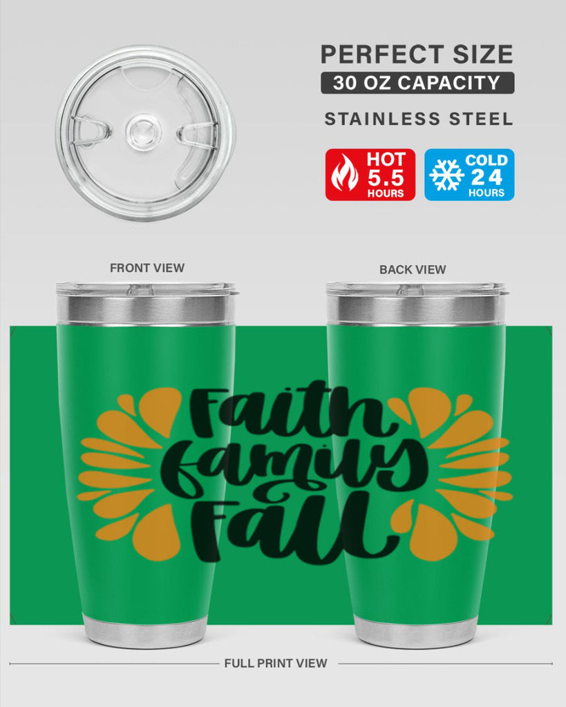 Faith Family Fall 481#- fall- Tumbler