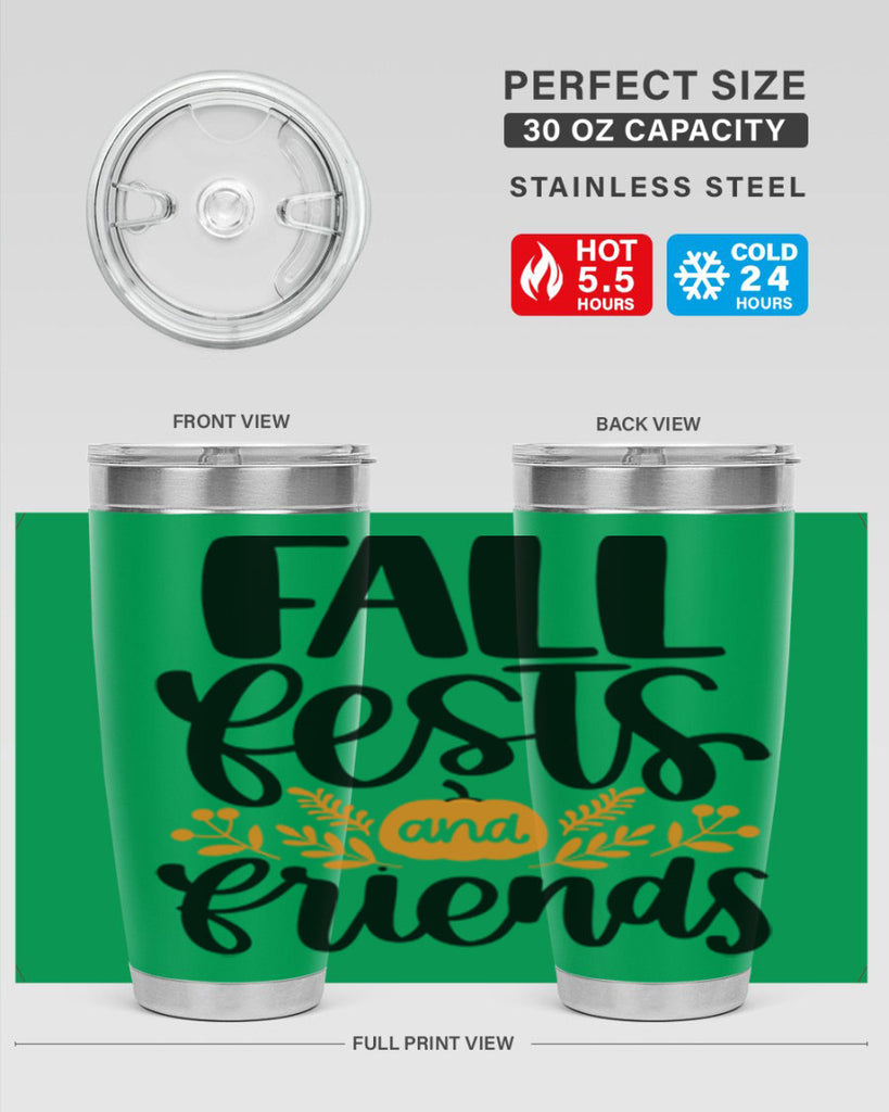 Fall Fests And Friends 484#- fall- Tumbler
