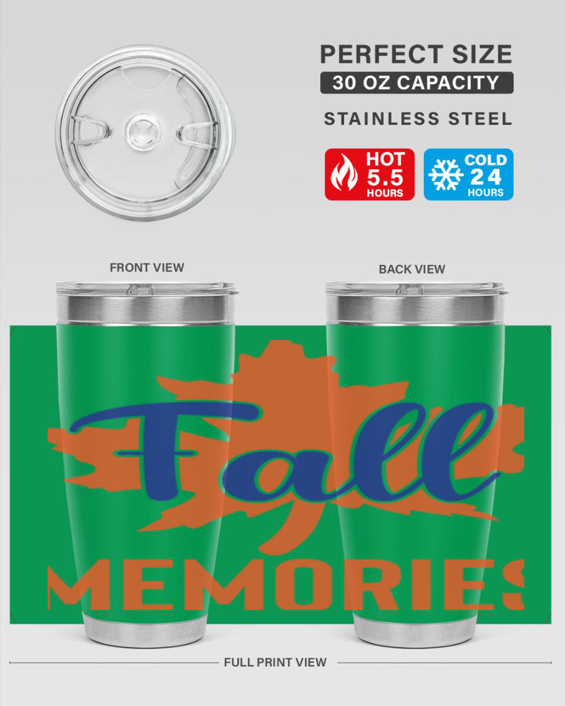 Fall Memories 124#- fall- Tumbler