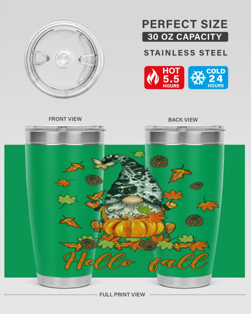 FallGnomeHelloAutumn 150#- fall- Tumbler