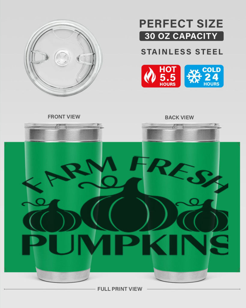 Farm Fresh Pumpkins 176#- fall- Tumbler