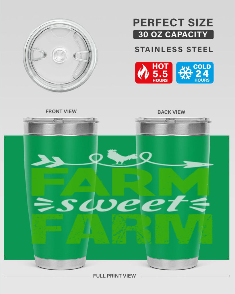 Farm sweet farm 67#- farming and gardening- Tumbler