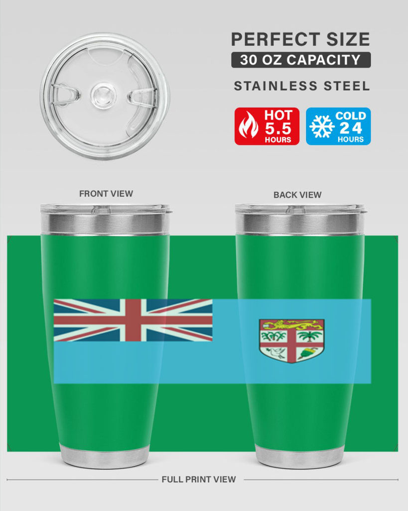 Fiji 139#- world flags- Tumbler