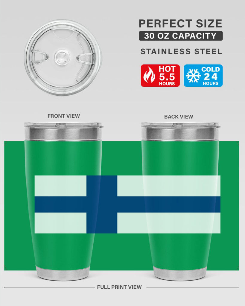 Finland 138#- world flags- Tumbler