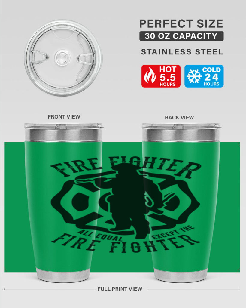 Fire Fighter Style 81#- fire fighter- tumbler
