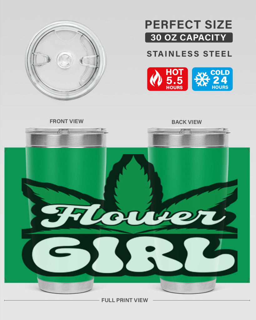 Flower girl 85#- marijuana- Tumbler