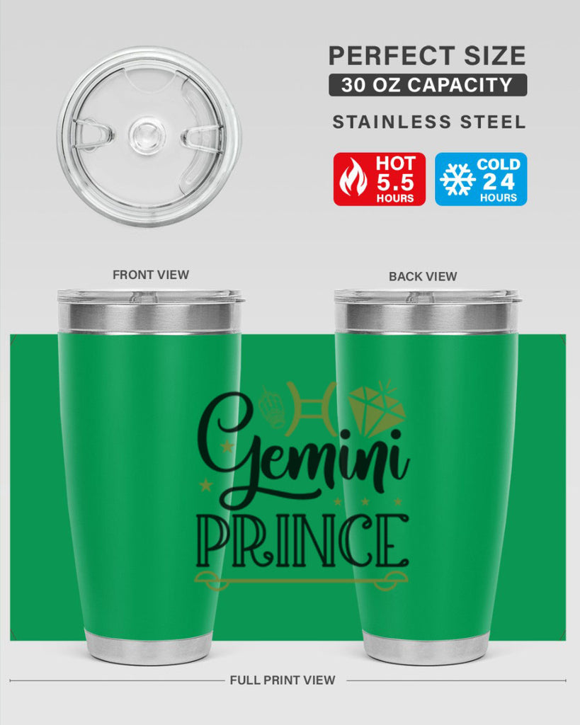 Gemini prince 229#- zodiac- Tumbler