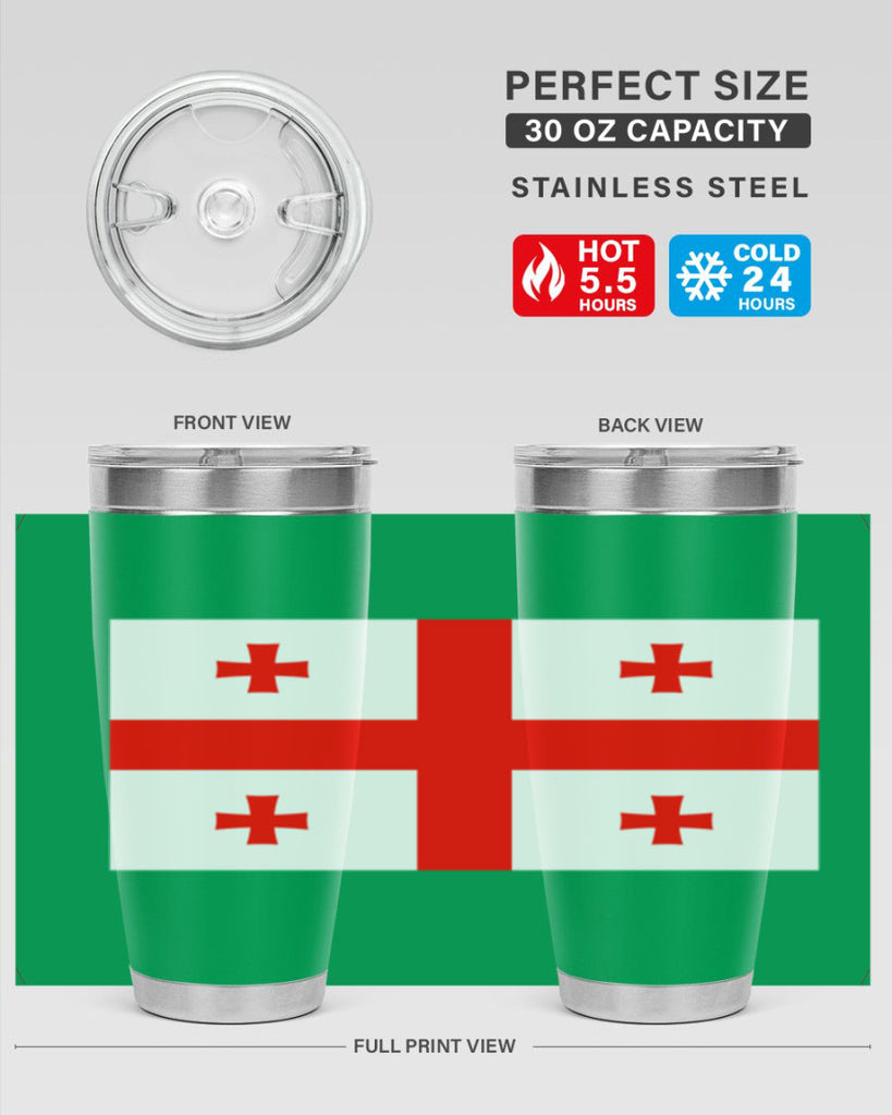 Georgia 134#- world flags- Tumbler