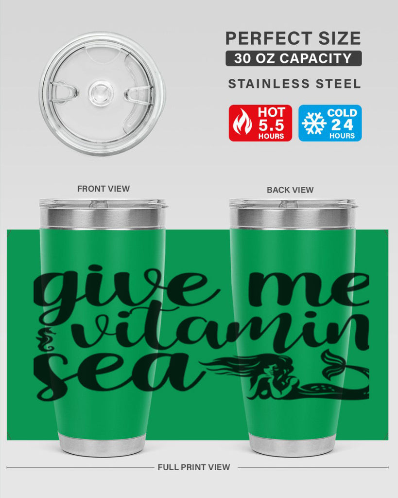 Give me vitamin sea 192#- mermaid- Tumbler