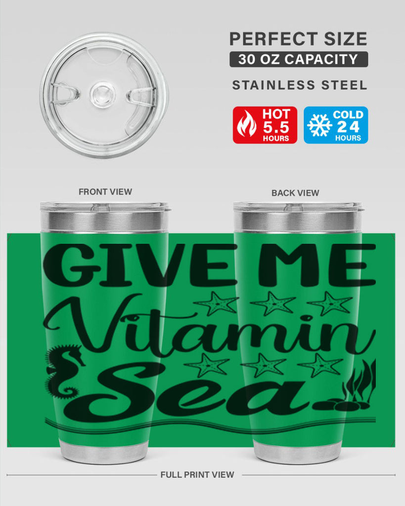 Give me vitamin sea 193#- mermaid- Tumbler