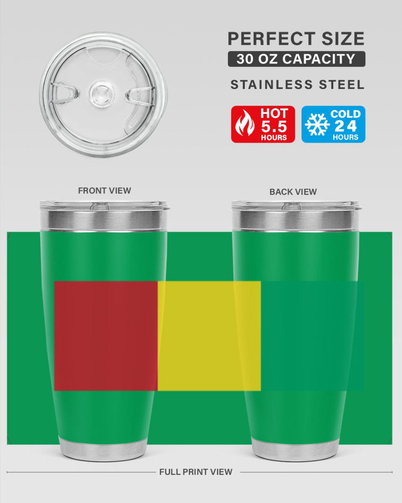 Guinea 127#- world flags- Tumbler