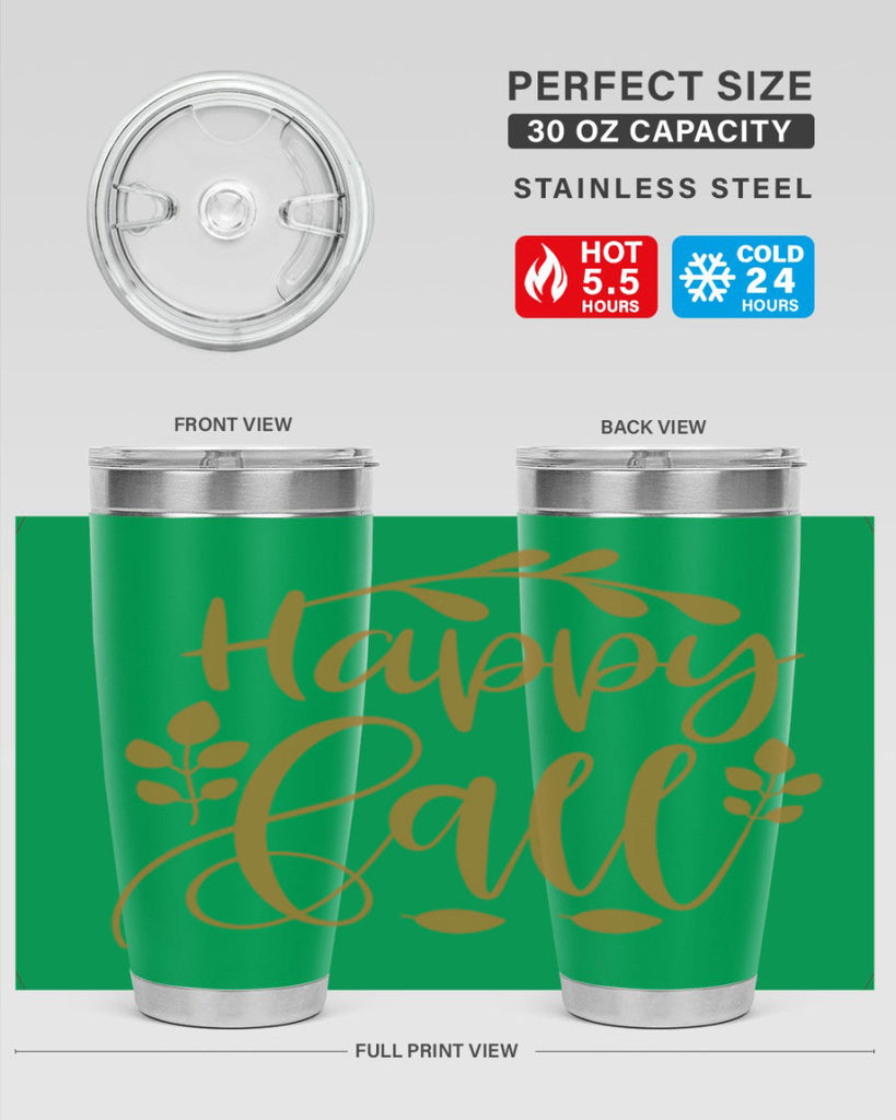 Happy Fall 236#- fall- Tumbler
