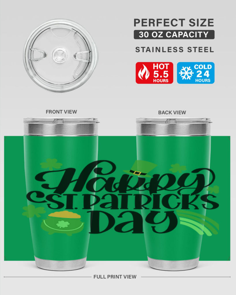 Happy St Patricks Day Style 88#- St Patricks Day- Tumbler