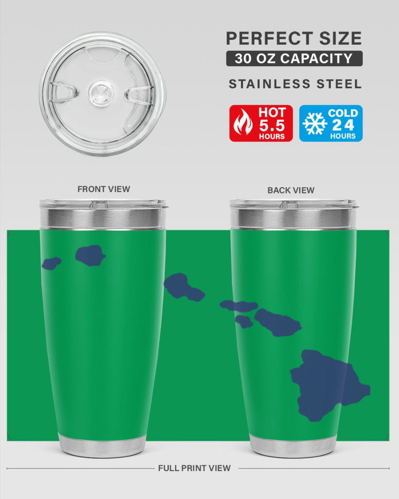 Hawaii 40#- stateflags- Tumbler
