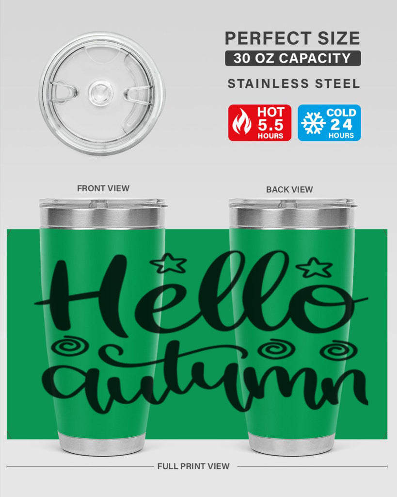 Hello Autumn 270#- fall- Tumbler