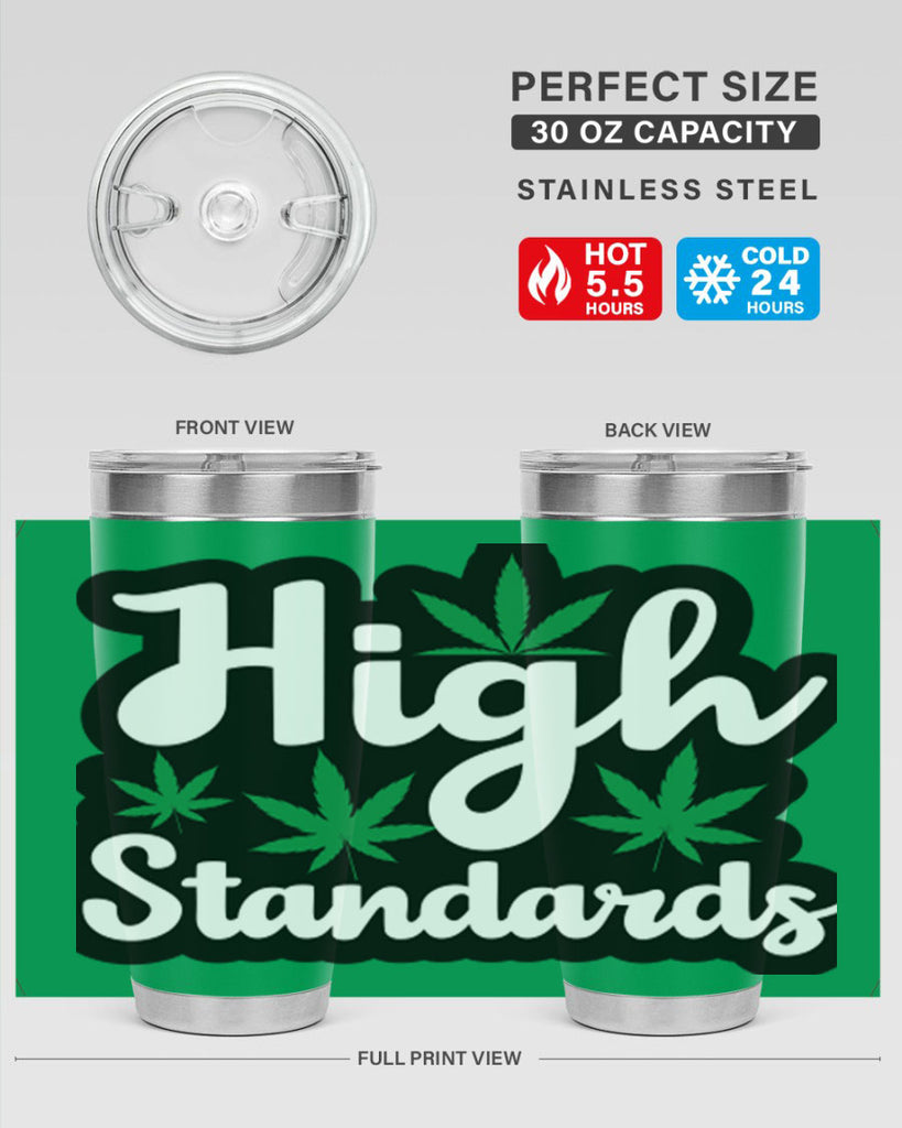 High standards 119#- marijuana- Tumbler