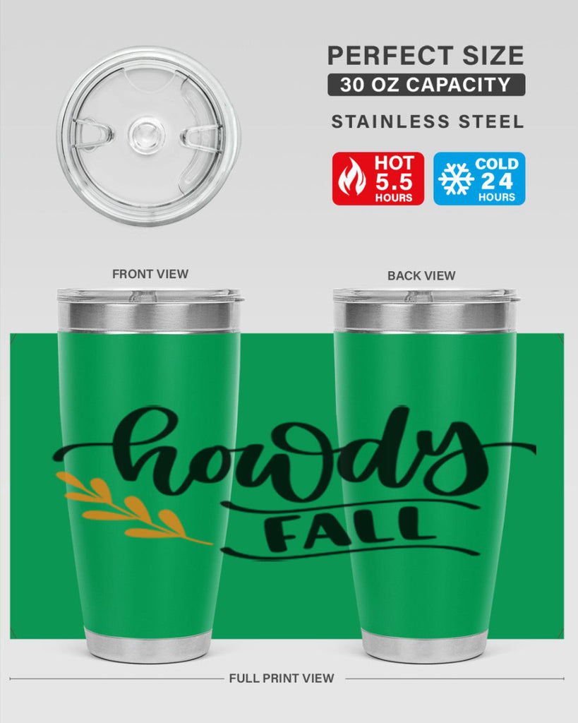 Howdy Fall 496#- fall- Tumbler