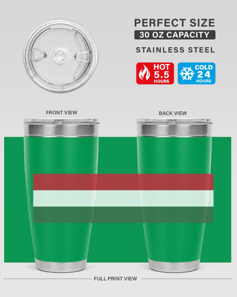 Hungary 123#- world flags- Tumbler