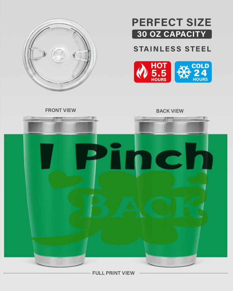 I Pinch Back Style 158#- St Patricks Day- Tumbler
