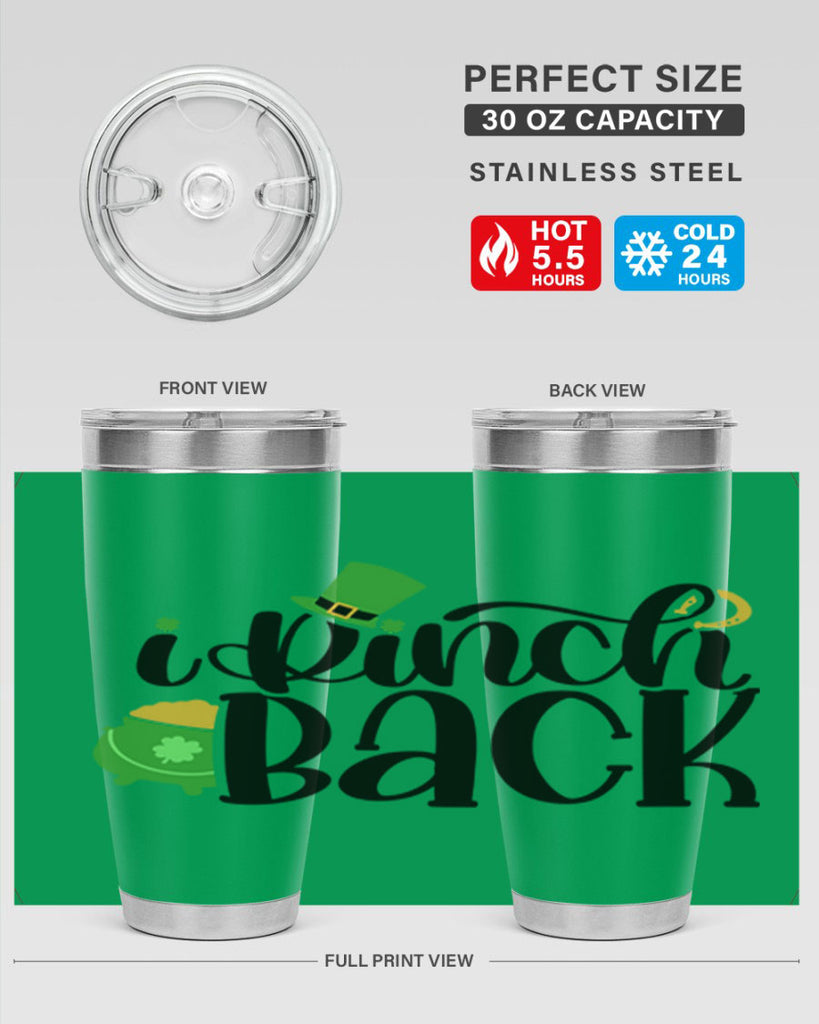 I Pinch Back Style 85#- St Patricks Day- Tumbler