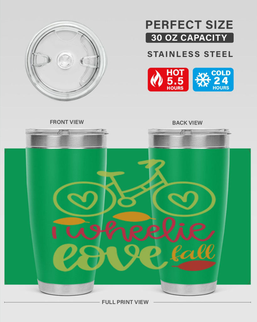 I Wheelie Love Fall 342#- fall- Tumbler