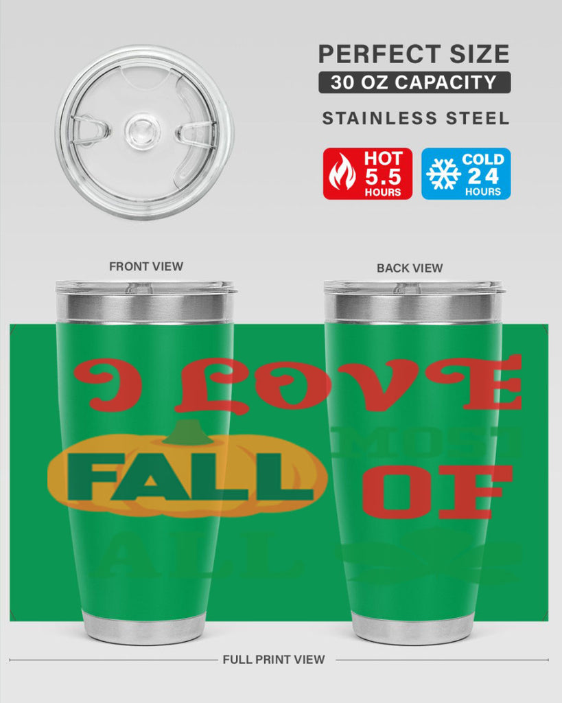 ILOVEFALLMOSTof 346#- fall- Tumbler