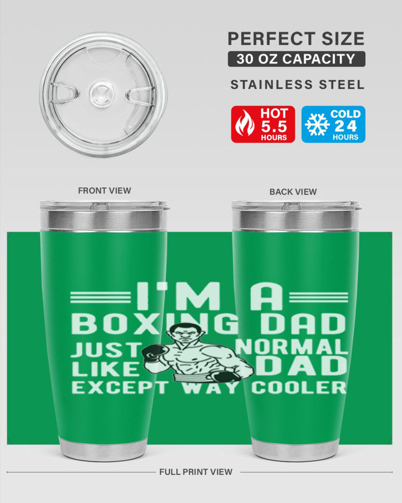 Im A Boxing Dad 3#- dad- Tumbler