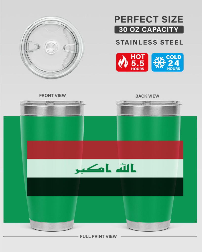 Iraq 118#- world flags- Tumbler