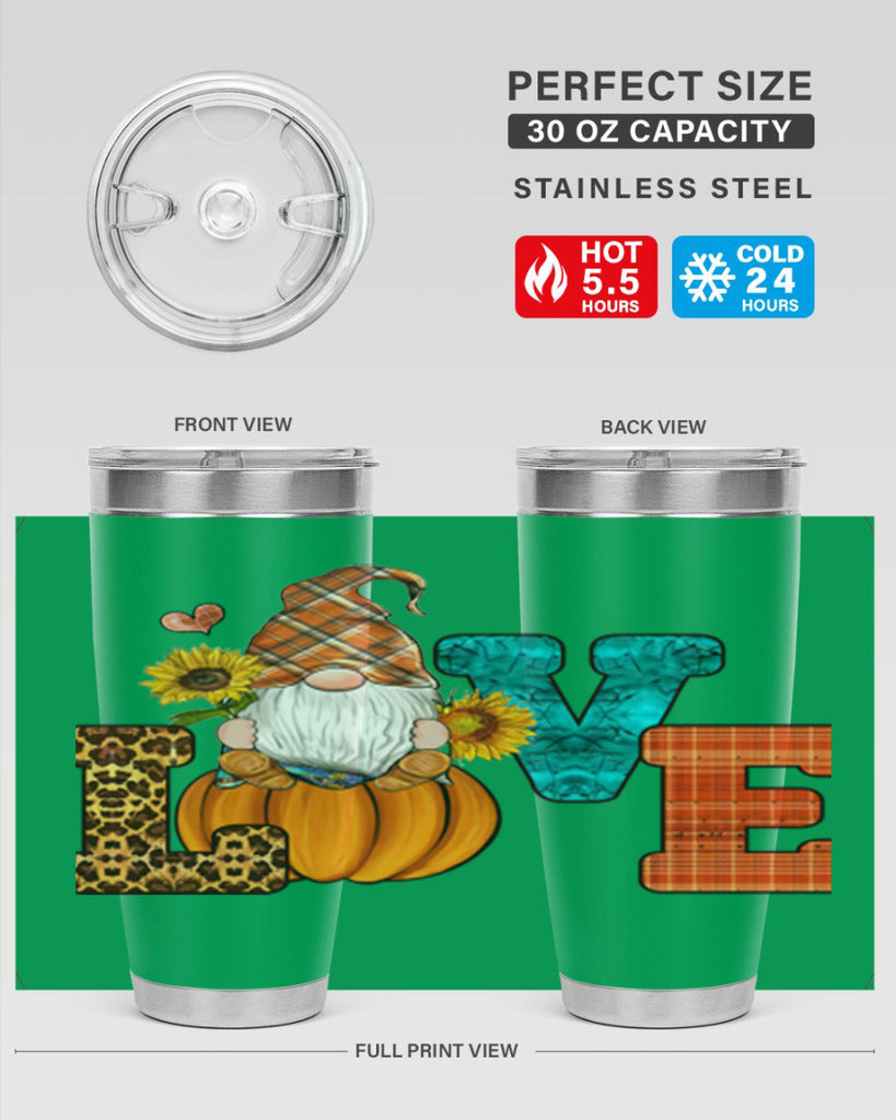 LOVEFallGnome 417#- fall- Tumbler