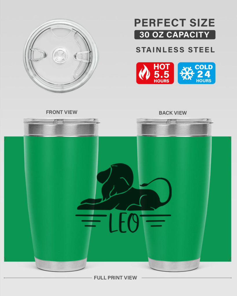 Leo 288#- zodiac- Tumbler