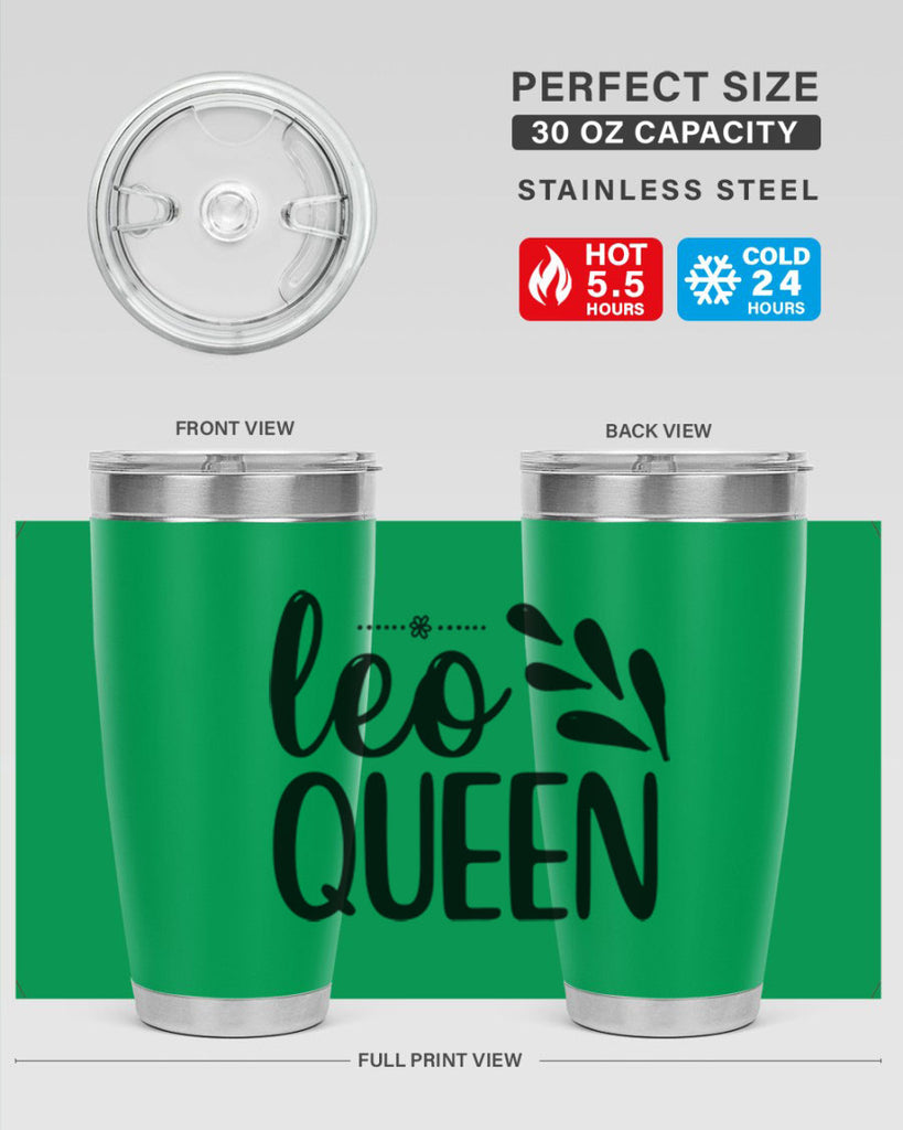 Leo queen 293#- zodiac- Tumbler