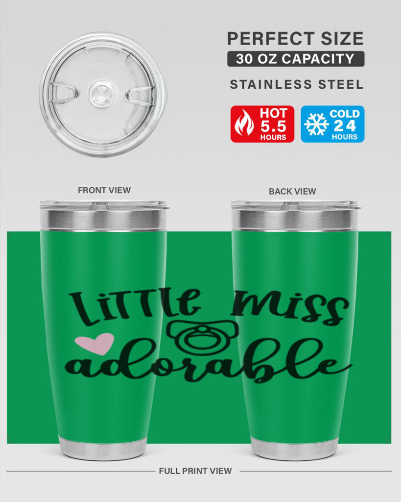 Little Miss Adorable Style 59#- baby- tumbler