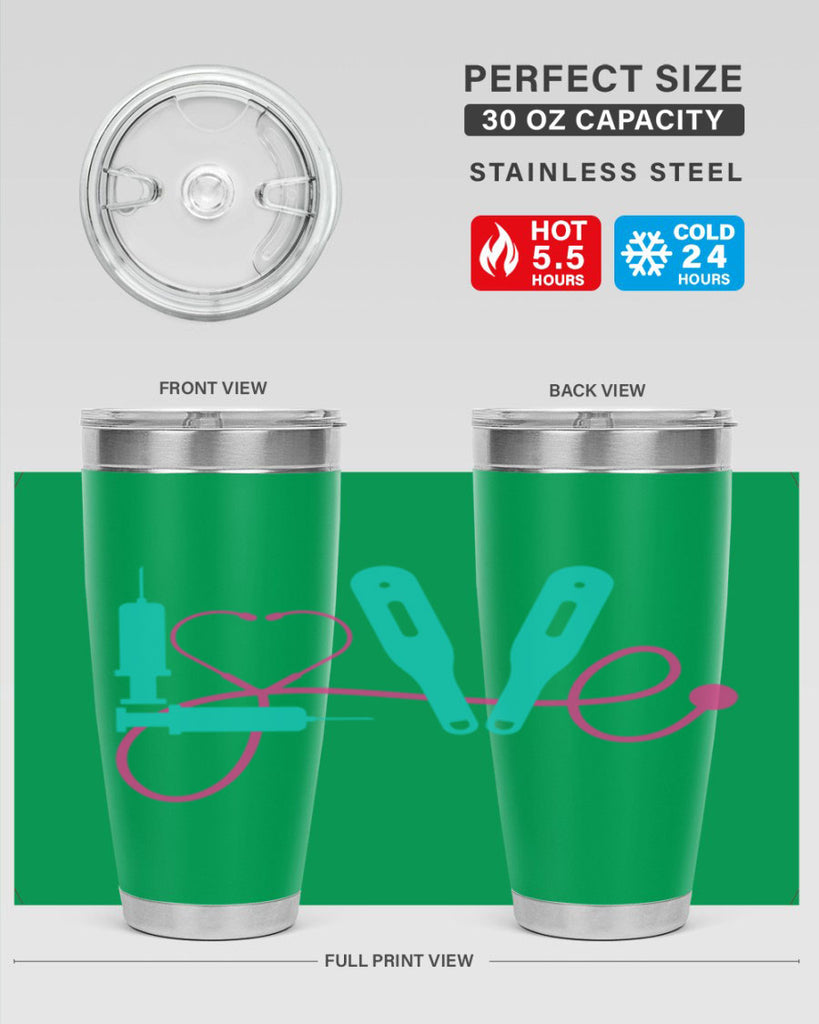 Love Style Style 135#- nurse- tumbler